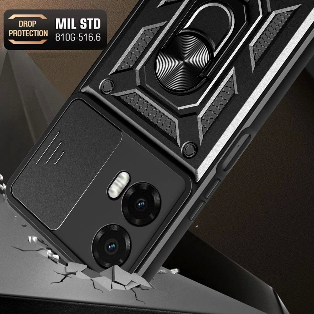 Tech-Protect CamShield Pro dėklas Motorola Moto G35 5G – juodas 3