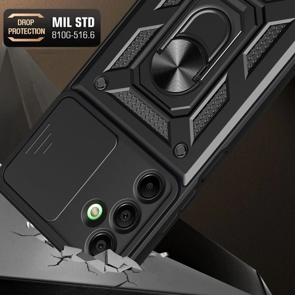 Samsung Galaxy A17 4G / 5G dėklas Tech-Protect CamShield Pro – juodas 2 Samsung Galaxy A17 4G / 5G dėklas Tech-Protect CamShield Pro – juodas 2