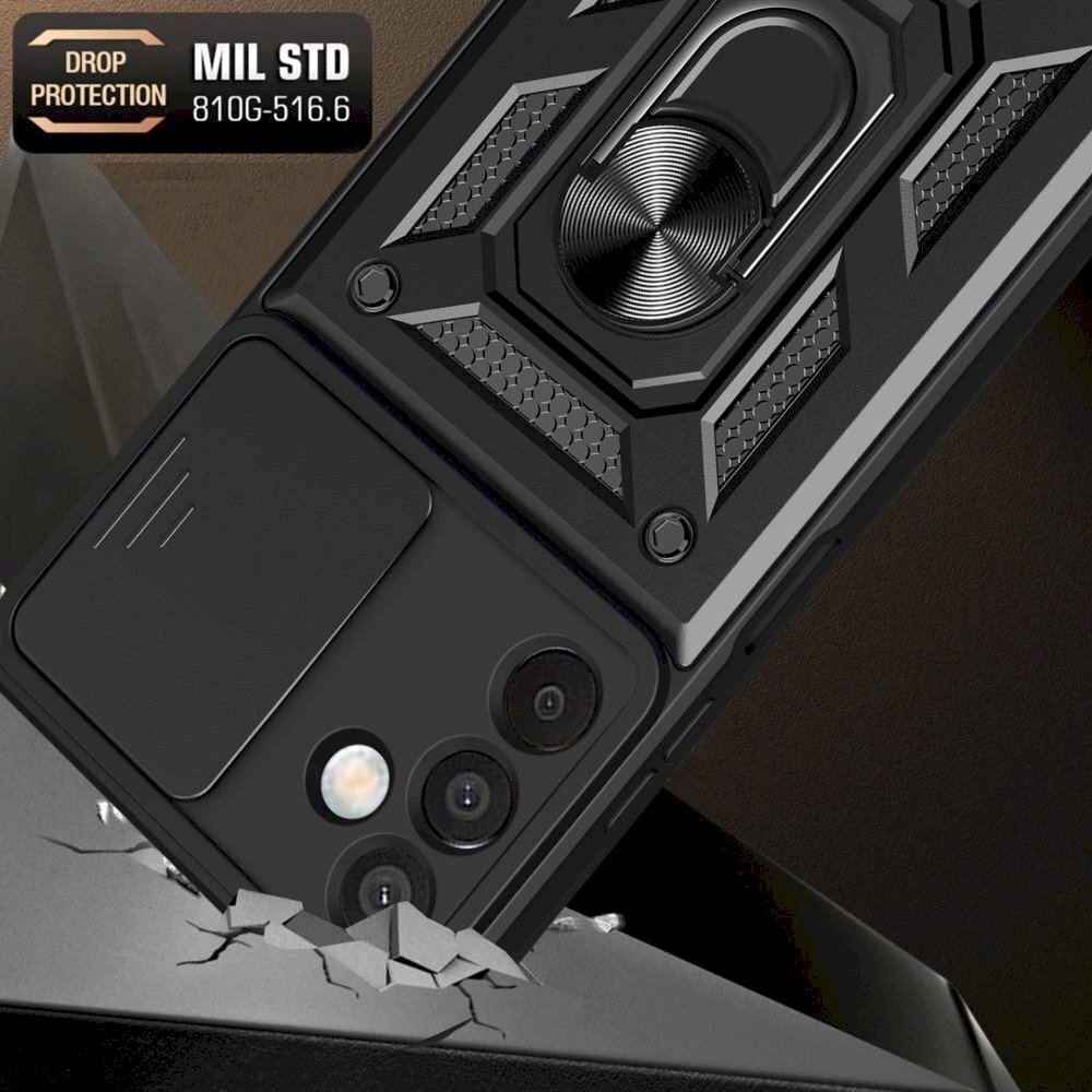 Tech-Protect CamShield Pro Dėklas Samsung Galaxy M15 5G - Juodas 1 Tech-Protect CamShield Pro Dėklas Samsung Galaxy M15 5G - Juodas 1