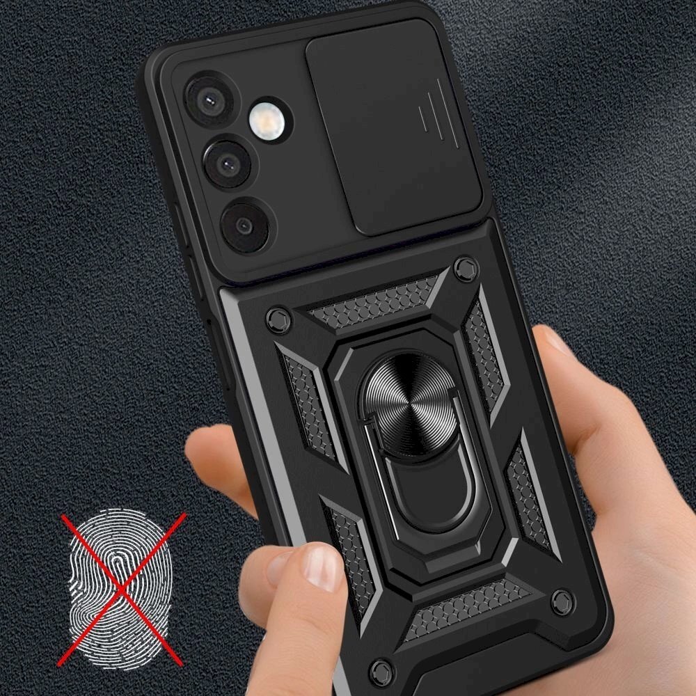 Tech-Protect CamShield Pro Dėklas Samsung Galaxy M15 5G - Juodas 3 Tech-Protect CamShield Pro Dėklas Samsung Galaxy M15 5G - Juodas 3
