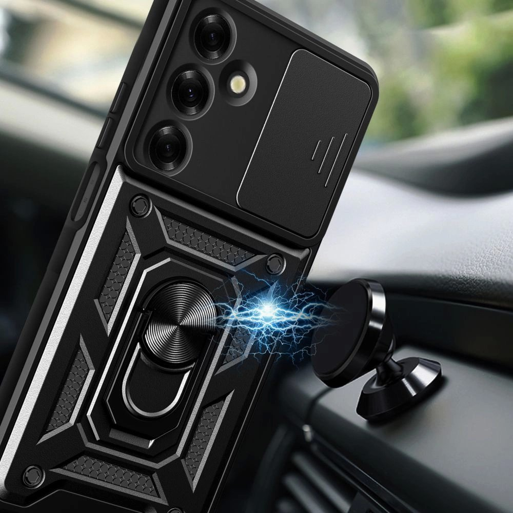 Dėklas Tech-Protect Camshield Pro Samsung Galaxy M35 5G - Juodas 3 Dėklas Tech-Protect Camshield Pro Samsung Galaxy M35 5G - Juodas 3