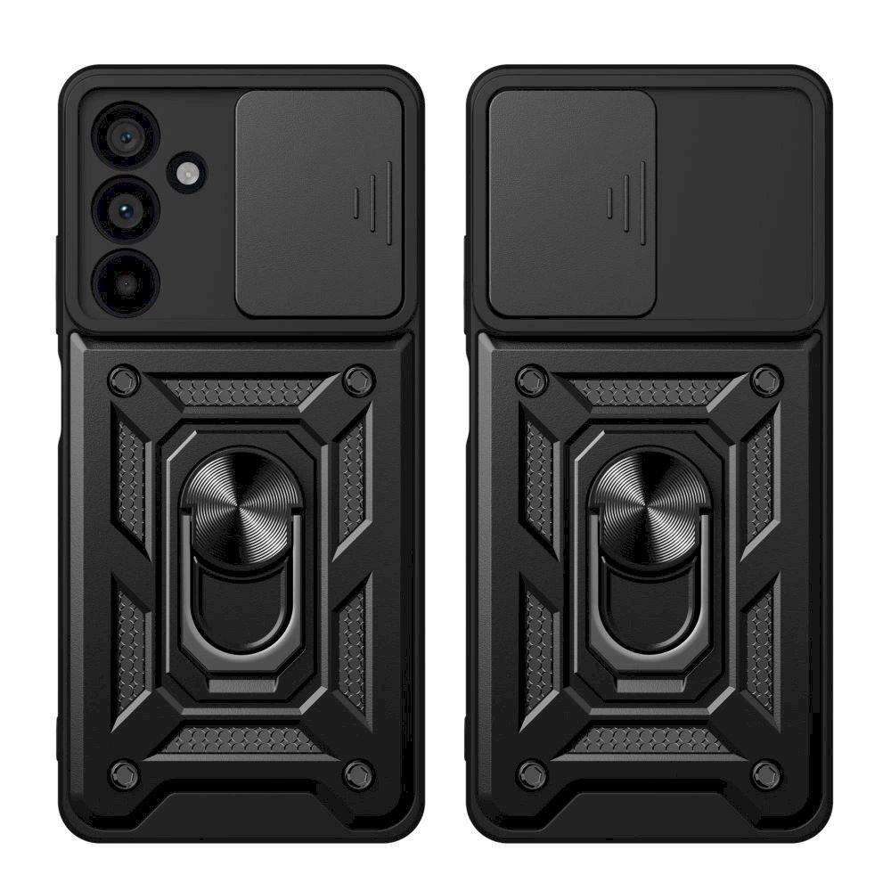 Tech-Protect CamShield Pro Dėklas Samsung Galaxy M55 5G - Juodas 6 Tech-Protect CamShield Pro Dėklas Samsung Galaxy M55 5G - Juodas 6