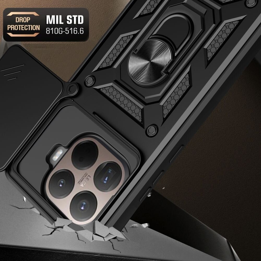 Xiaomi 15T Pro Tech-Protect CamShield Pro dėklas – juodas 1