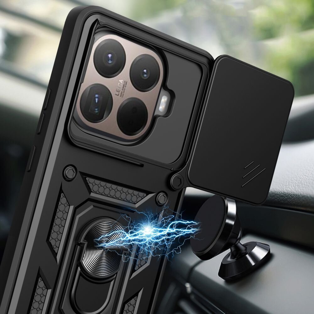 Xiaomi 15T Pro Tech-Protect CamShield Pro dėklas – juodas 2