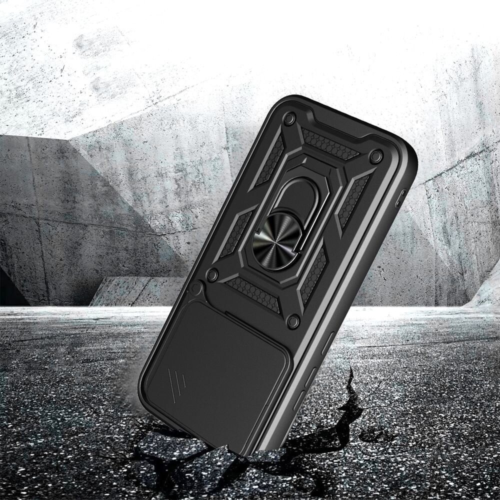 Xiaomi Poco F8 Tech-Protect CamShield Pro dėklas – juodas 1 Xiaomi Poco F8 Tech-Protect CamShield Pro dėklas – juodas 1