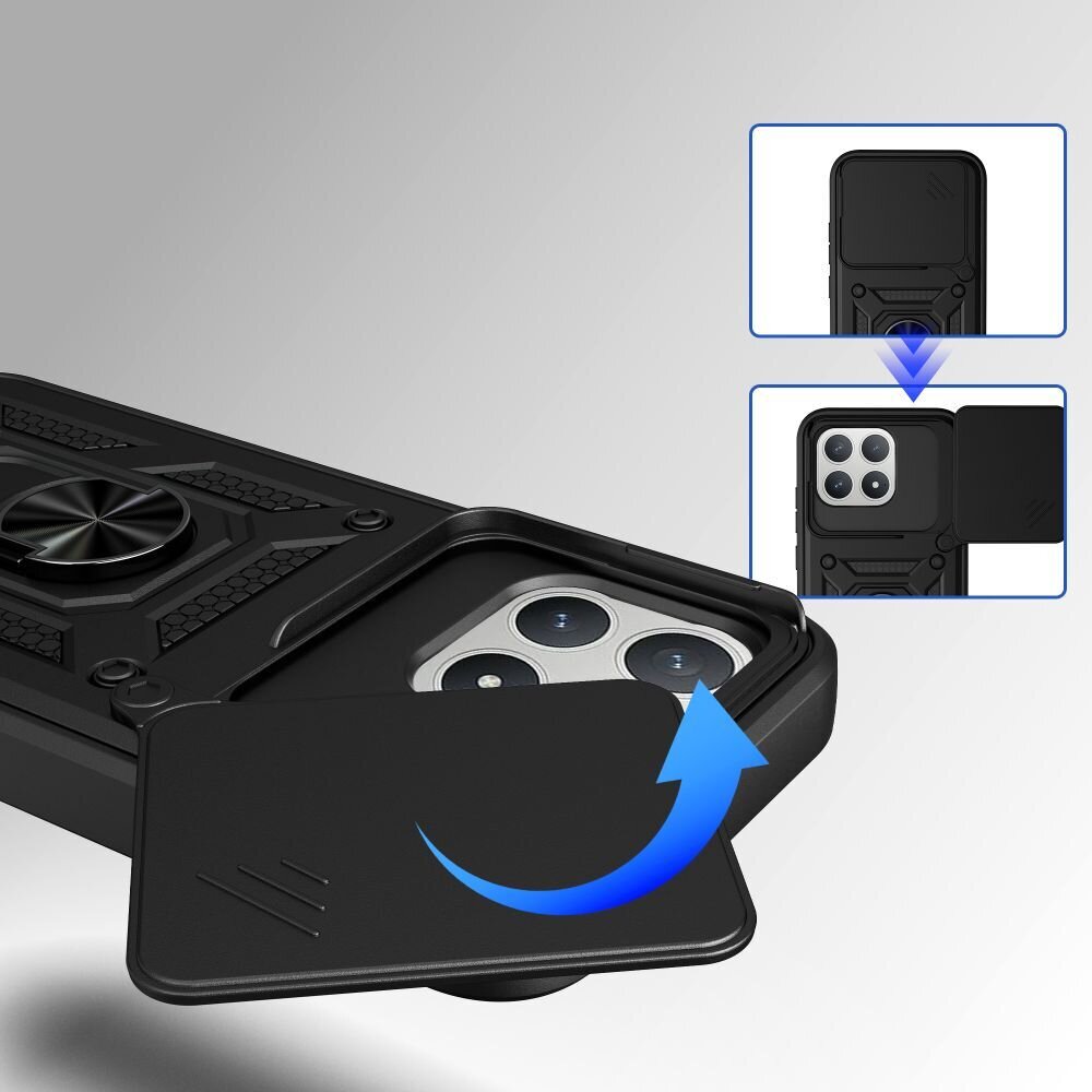 Xiaomi Poco F8 Tech-Protect CamShield Pro dėklas – juodas 4