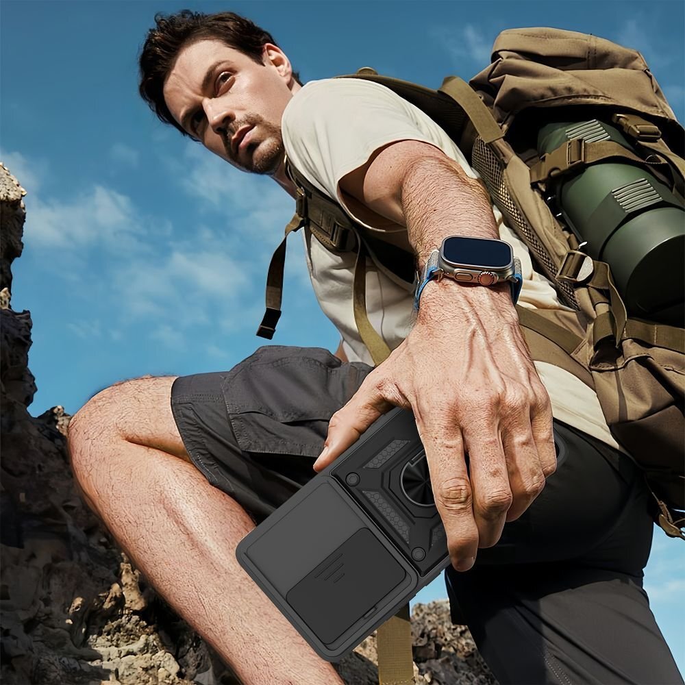 Xiaomi Redmi 15 4G / 5G Tech-Protect CamShield Pro dėklas – juodas 4 Xiaomi Redmi 15 4G / 5G Tech-Protect CamShield Pro dėklas – juodas 4