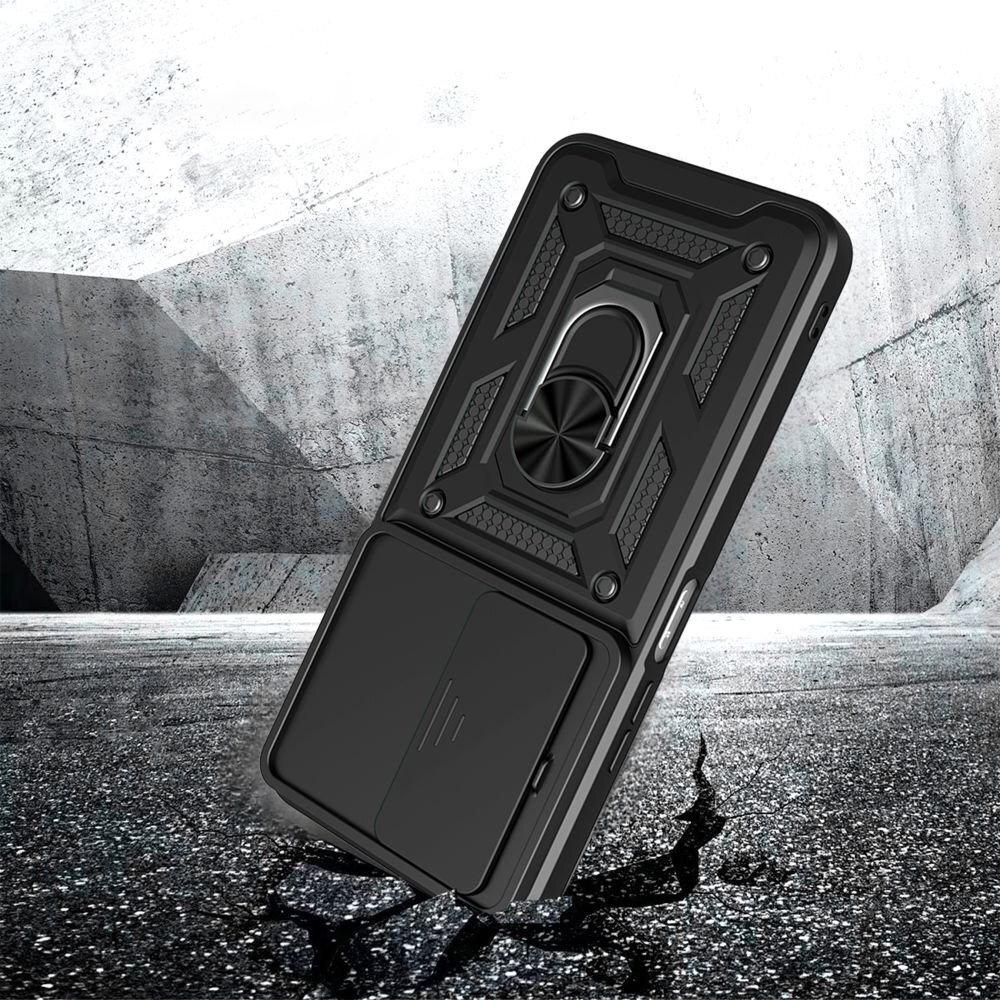 Xiaomi Redmi 15 4G / 5G Tech-Protect CamShield Pro dėklas – juodas 5