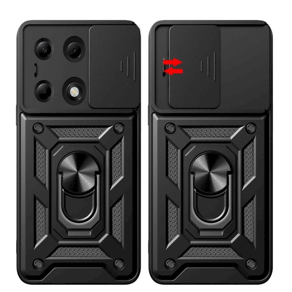 Tech-Protect CamShield Pro Case for Xiaomi Redmi Note 13 Pro 4G / LTE / Poco M6 Pro 4G / LTE - juodas 1 Tech-Protect CamShield Pro Case for Xiaomi Redmi Note 13 Pro 4G / LTE / Poco M6 Pro 4G / LTE - juodas 1