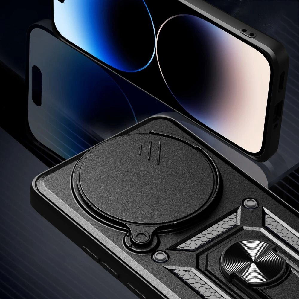 Tech-Protect CamShield Pro Dėklas skirtas Xiaomi Redmi Note 14 Pro+ 5G - Matinis Juodas 3 Tech-Protect CamShield Pro Dėklas skirtas Xiaomi Redmi Note 14 Pro+ 5G - Matinis Juodas 3