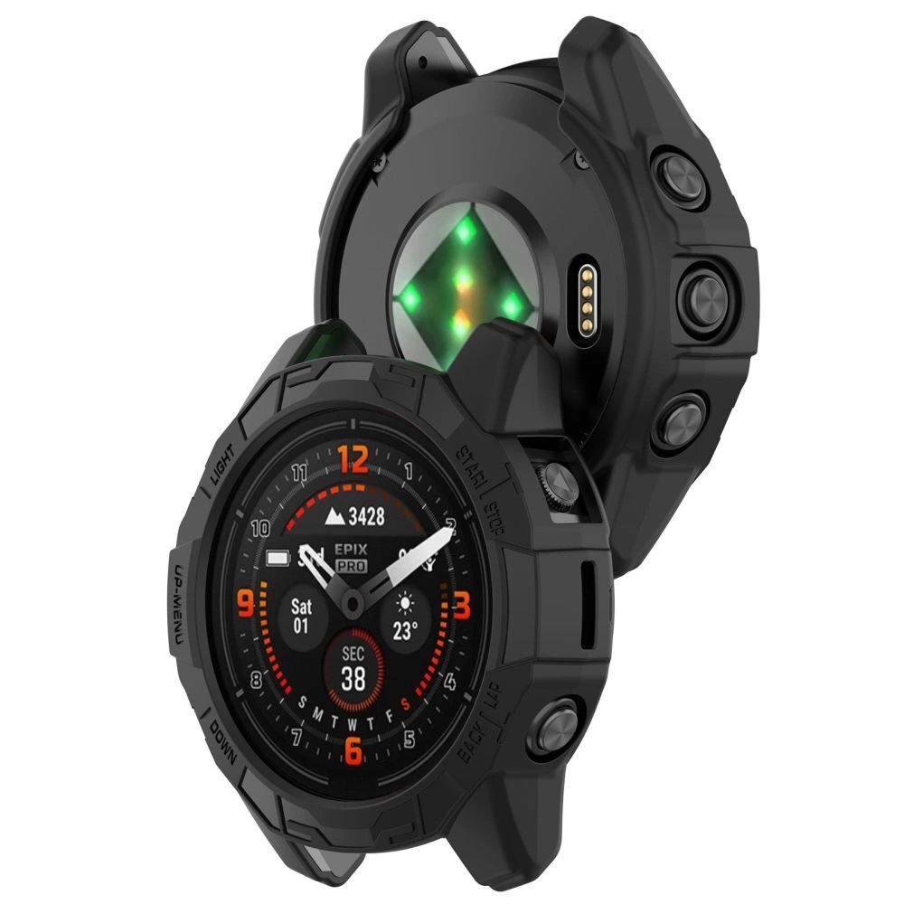 Garmin Fenix 7 / 7 Pro dėklas Tech-Protect Defense Air – juodas 1