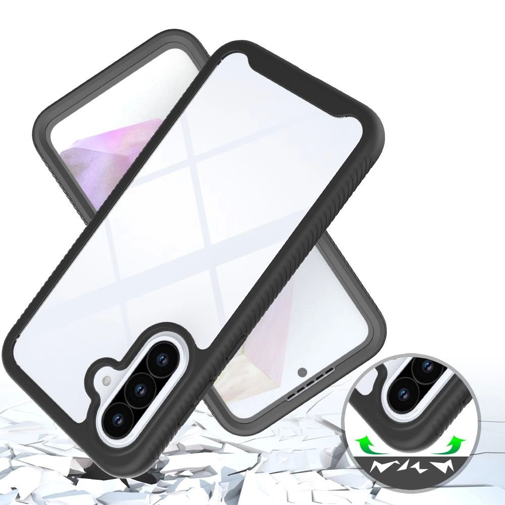 Tech-Protect Defense Dėklas skirtas Samsung Galaxy A36 / A56 5G - Juodas 4 Tech-Protect Defense Dėklas skirtas Samsung Galaxy A36 / A56 5G - Juodas 4