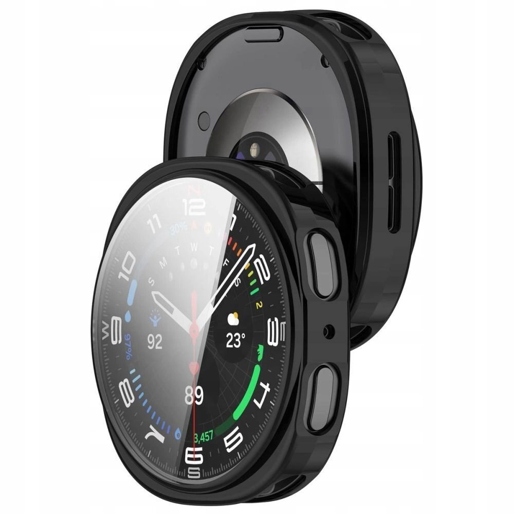 Samsung Galaxy Watch 8 40mm dėklas Tech-Protect Defense – juodas 1