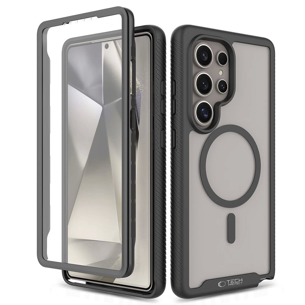 Tech-Protect Defense MagSafe Dėklas skirtas Samsung Galaxy S25 Ultra - Juodas Tech-Protect Defense MagSafe Dėklas skirtas Samsung Galaxy S25 Ultra - Juodas