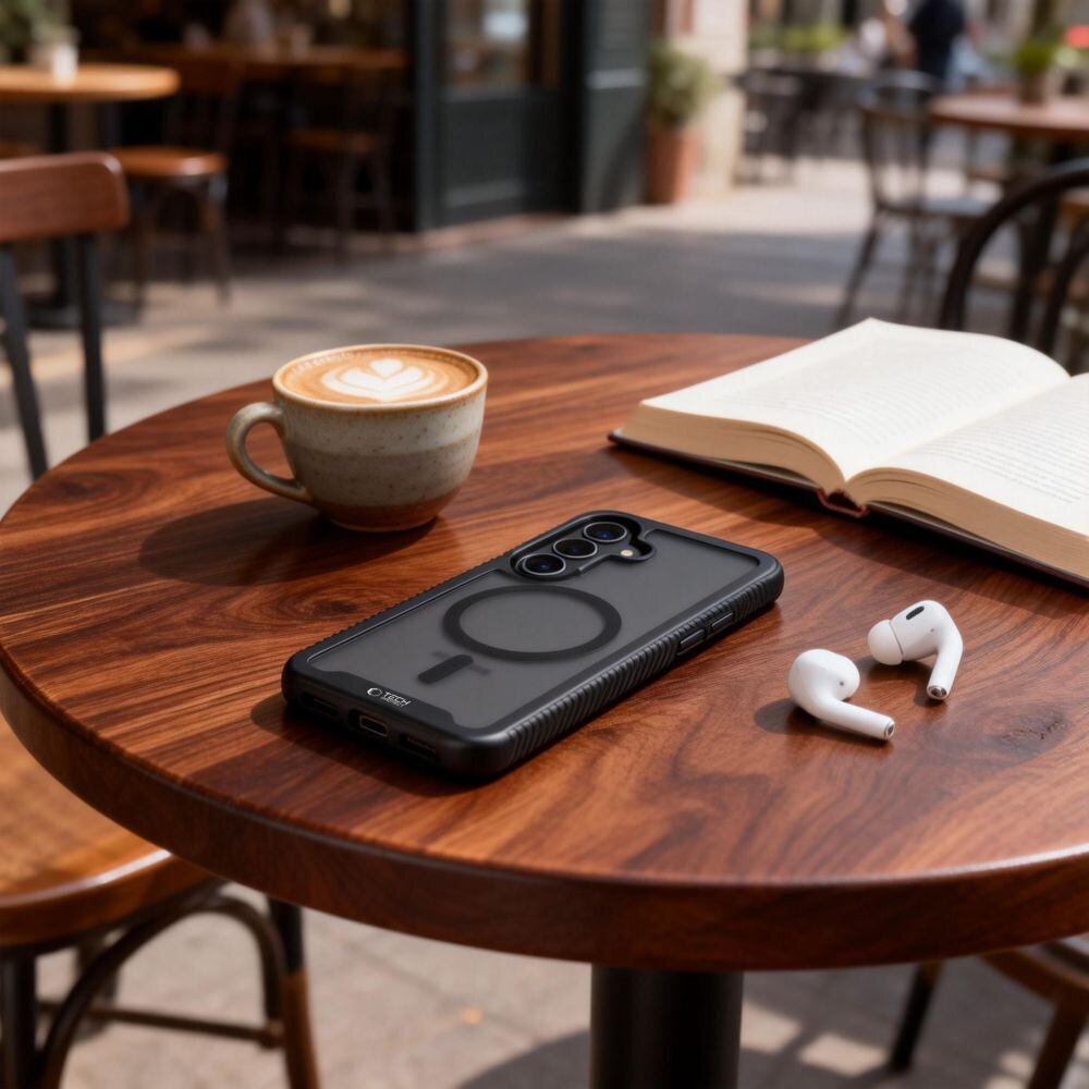 Samsung Galaxy S26 Tech-Protect Defense MagSafe dėklas – juodas 2 Samsung Galaxy S26 Tech-Protect Defense MagSafe dėklas – juodas 2