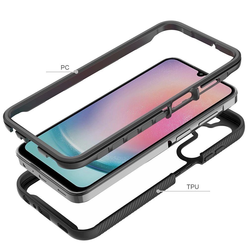 Tech-Protect Defense360 Dėklas Samsung Galaxy A25 5G - Juodas 3 Tech-Protect Defense360 Dėklas Samsung Galaxy A25 5G - Juodas 3