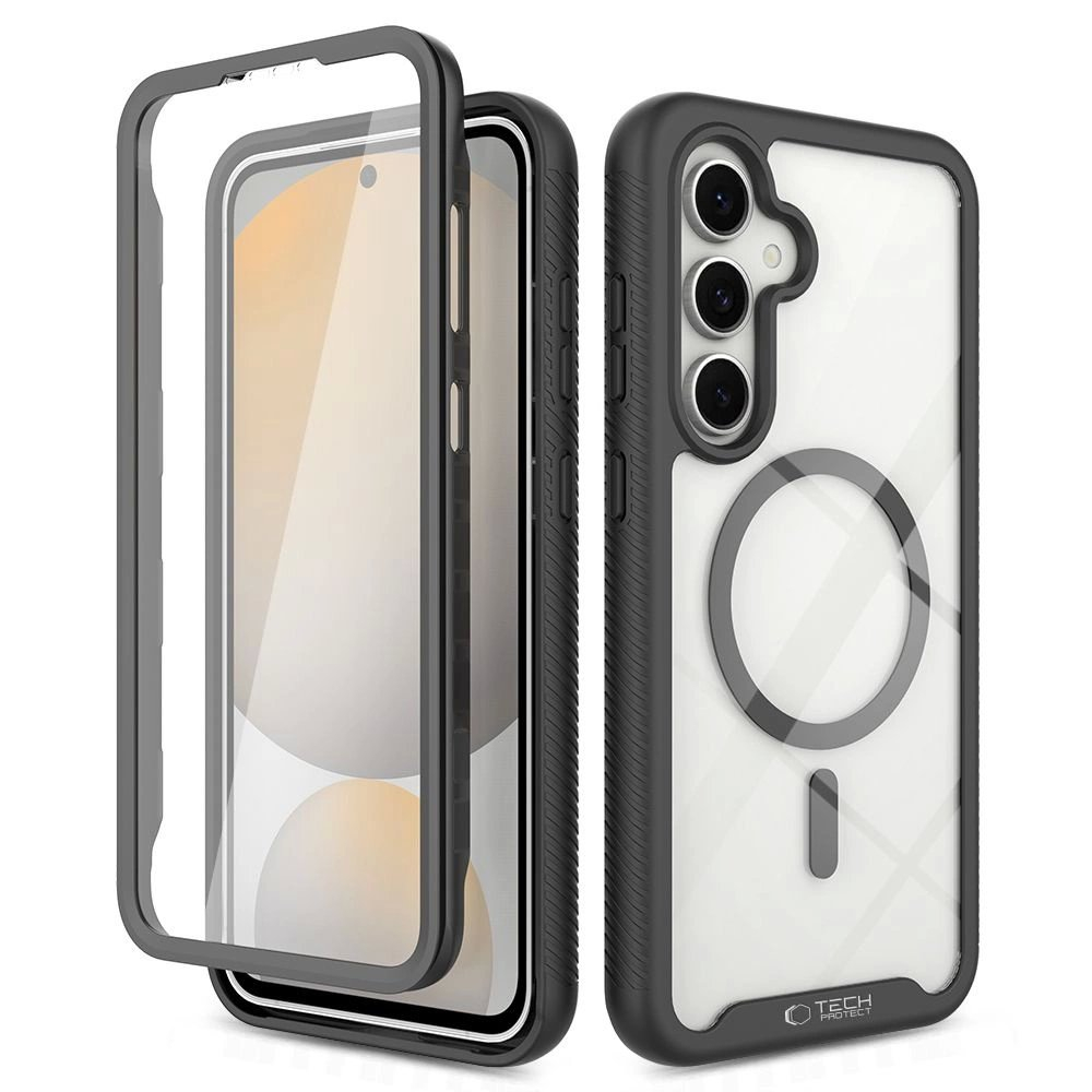 Samsung Galaxy S24 FE Tech-Protect Defense360 MagSafe dėklas - juodas Samsung Galaxy S24 FE Tech-Protect Defense360 MagSafe dėklas - juodas