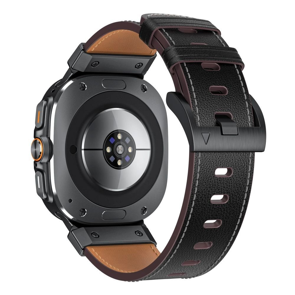 Tech-Protect Delta Pro Leather Apyrankė Samsung Galaxy Watch Ultra (47mm) - Juodas 1 Tech-Protect Delta Pro Leather Apyrankė Samsung Galaxy Watch Ultra (47mm) - Juodas 1