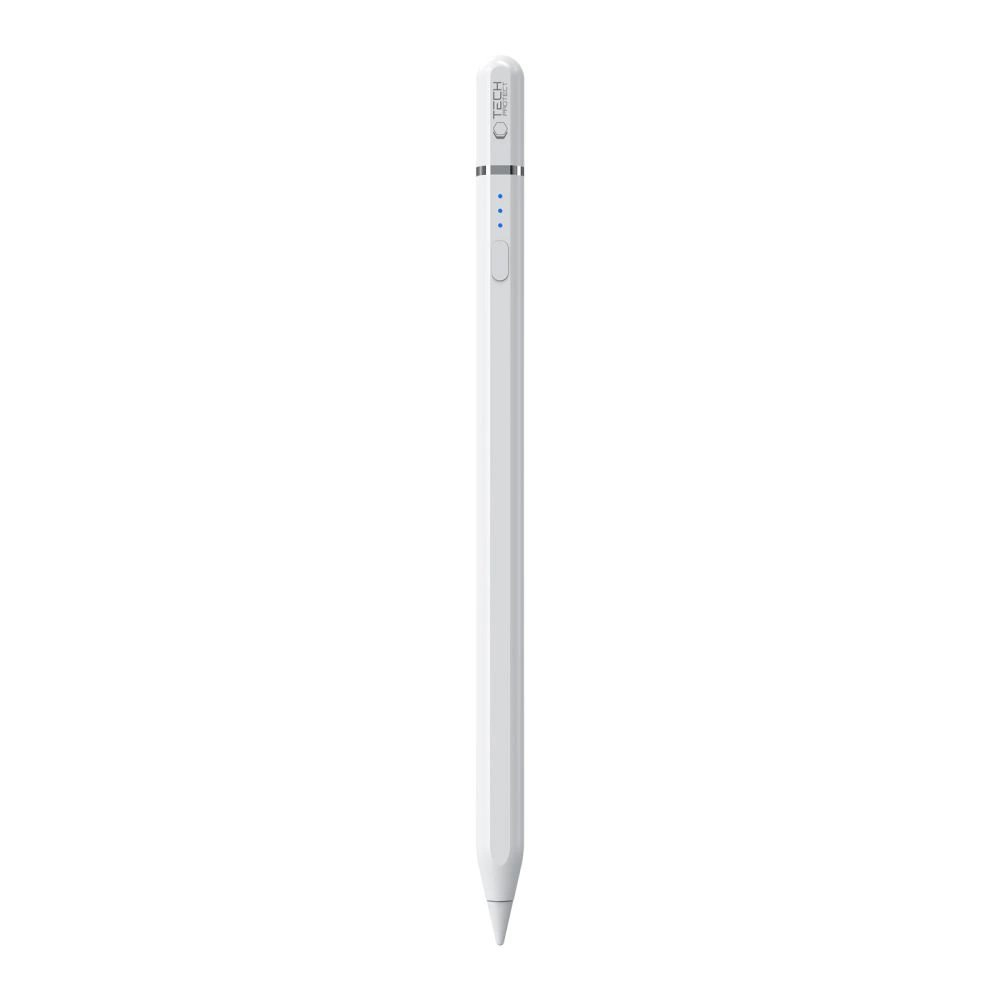 Tech-Protect Digital Magnetic Stylus Pen 3 Magnetic iPad Tablet - Baltas 1 Tech-Protect Digital Magnetic Stylus Pen 3 Magnetic iPad Tablet - Baltas 1