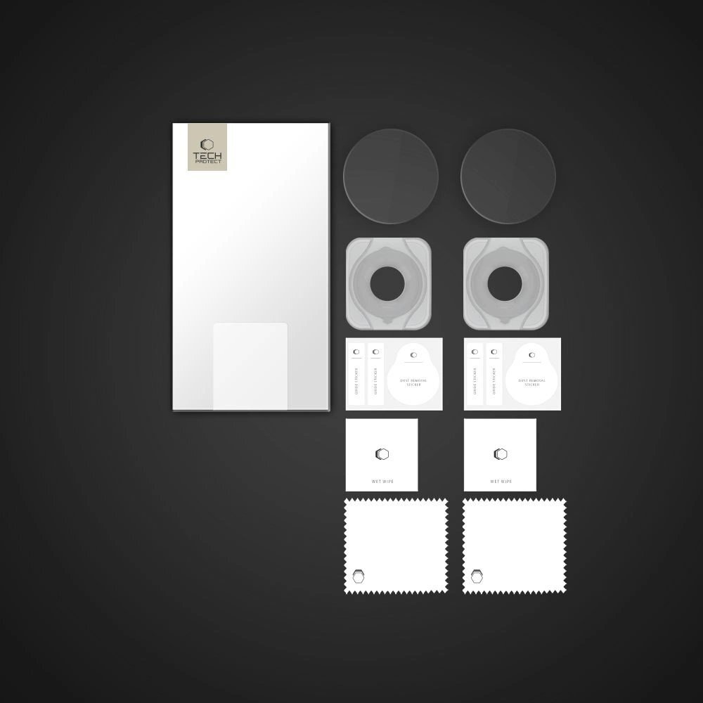 Huawei Watch GT 5 46mm Tech-Protect Easy Set+ grūdintas stiklas, 2 vnt. – skaidrus 7