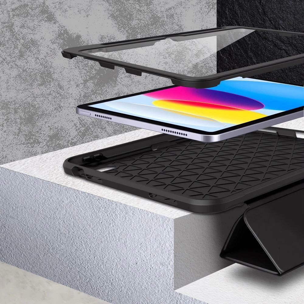iPad 10.9” 10 / 2022 / 11” 11 / 2025 dėklas Tech-Protect Endurance – juodas 4