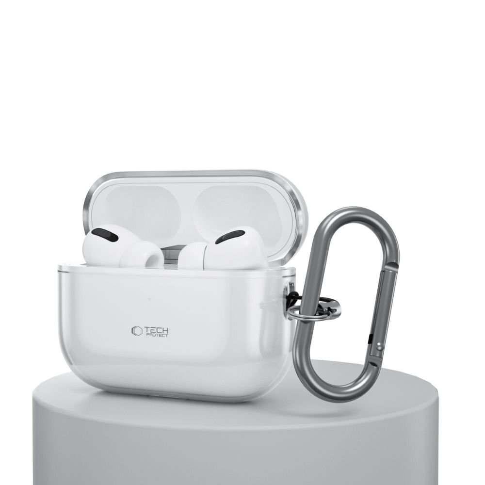 AirPods Pro Tech-Protect FlexAir dėklas – skaidrus 3