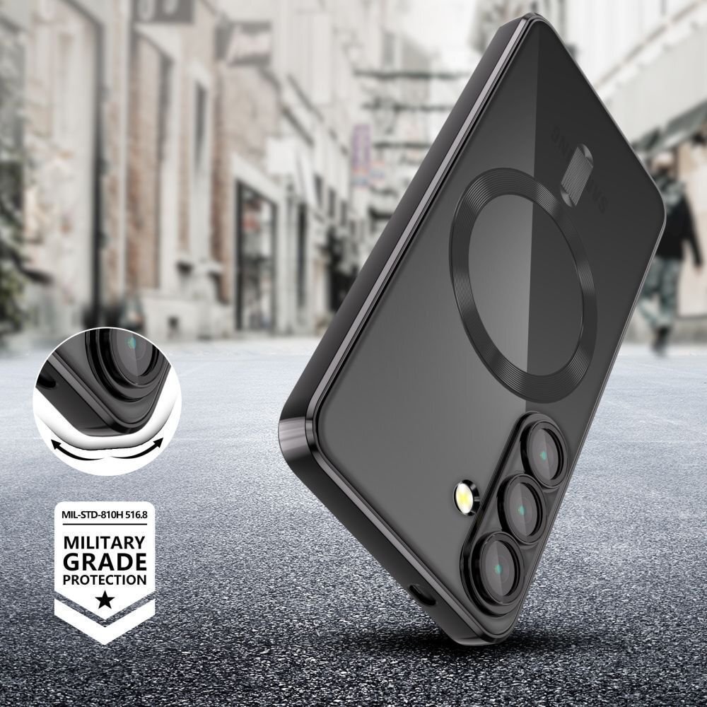 Samsung Galaxy A17 4G / 5G dėklas Tech-Protect FlexAir – juodas 3