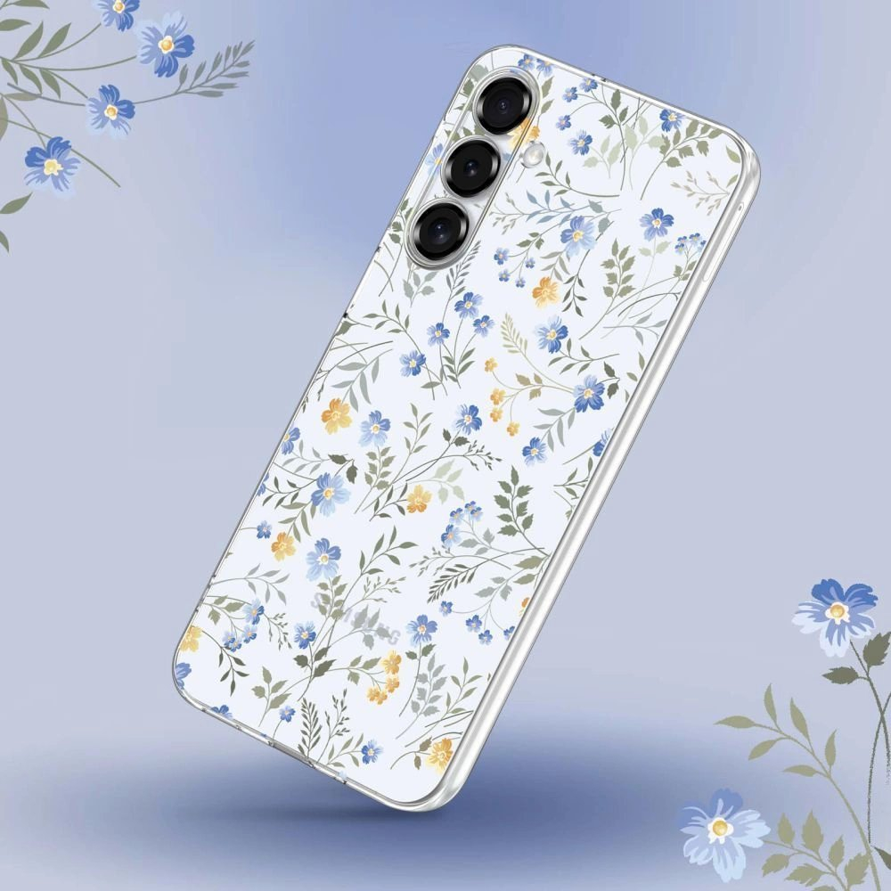 Tech-Protect FlexAir Dėklas skirtas Samsung Galaxy A56 5G - Daisies with Leaves 1 Tech-Protect FlexAir Dėklas skirtas Samsung Galaxy A56 5G - Daisies with Leaves 1