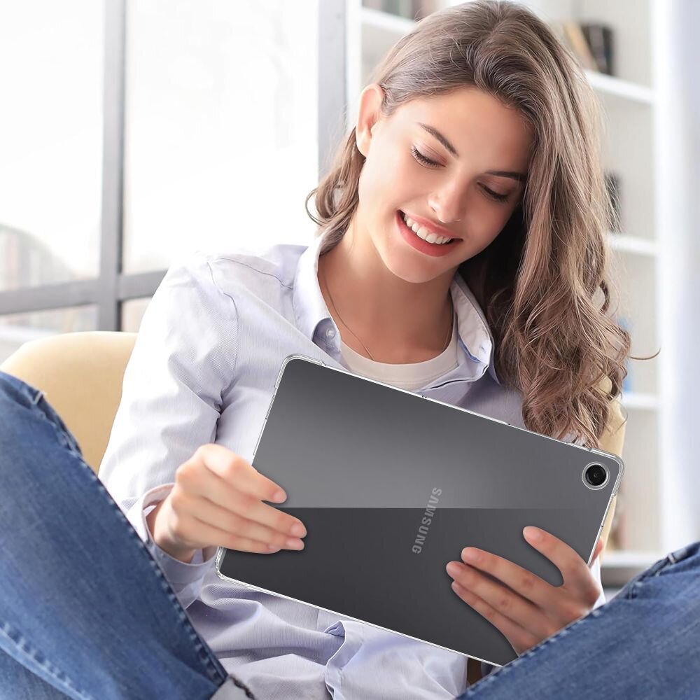 Samsung Galaxy Tab A9+ / A11+ Tech-Protect FlexAir dėklas – skaidrus 9