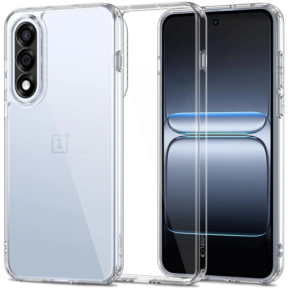 OnePlus Nord 5 dėklas Tech-Protect FlexAir Hybrid – skaidrus