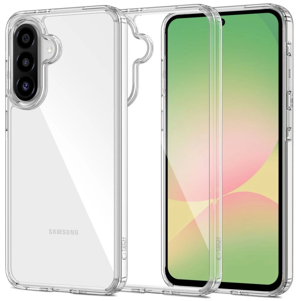 Tech-Protect FlexAir Hybrid Dėklas skirtas Samsung Galaxy A56 5G - Permatomas