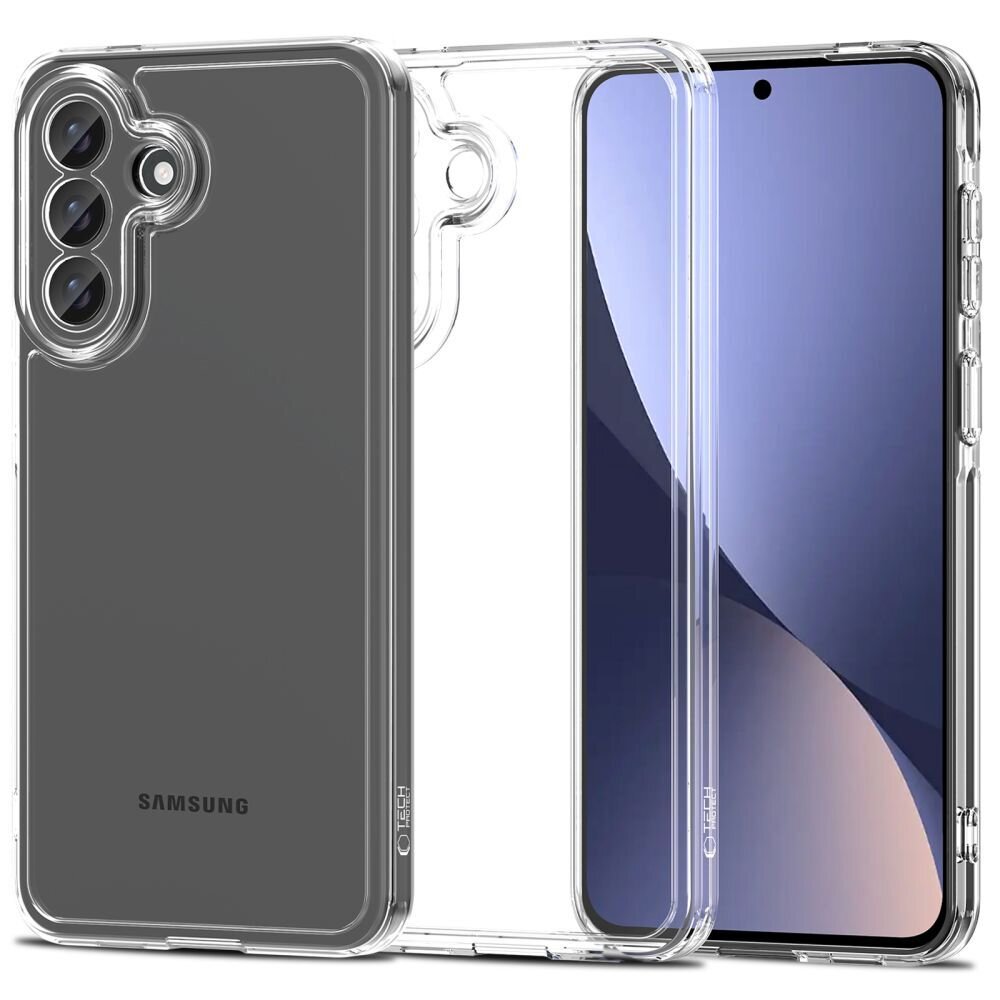 Samsung Galaxy A57 5G Tech-Protect FlexAir Hybrid dėklas – skaidrus Samsung Galaxy A57 5G Tech-Protect FlexAir Hybrid dėklas – skaidrus