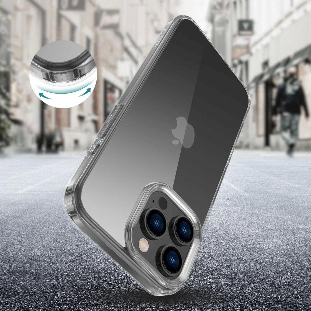 iPhone 16 Pro Max Tech-Protect FlexAir Hybrid dėklas – skaidrus 1 iPhone 16 Pro Max Tech-Protect FlexAir Hybrid dėklas – skaidrus 1