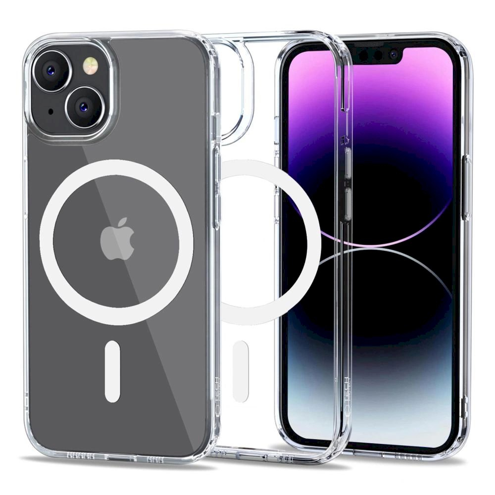 Tech-Protect FlexAir Hybrid MagSafe Dėklas iPhone 14 - Permatomas Tech-Protect FlexAir Hybrid MagSafe Dėklas iPhone 14 - Permatomas