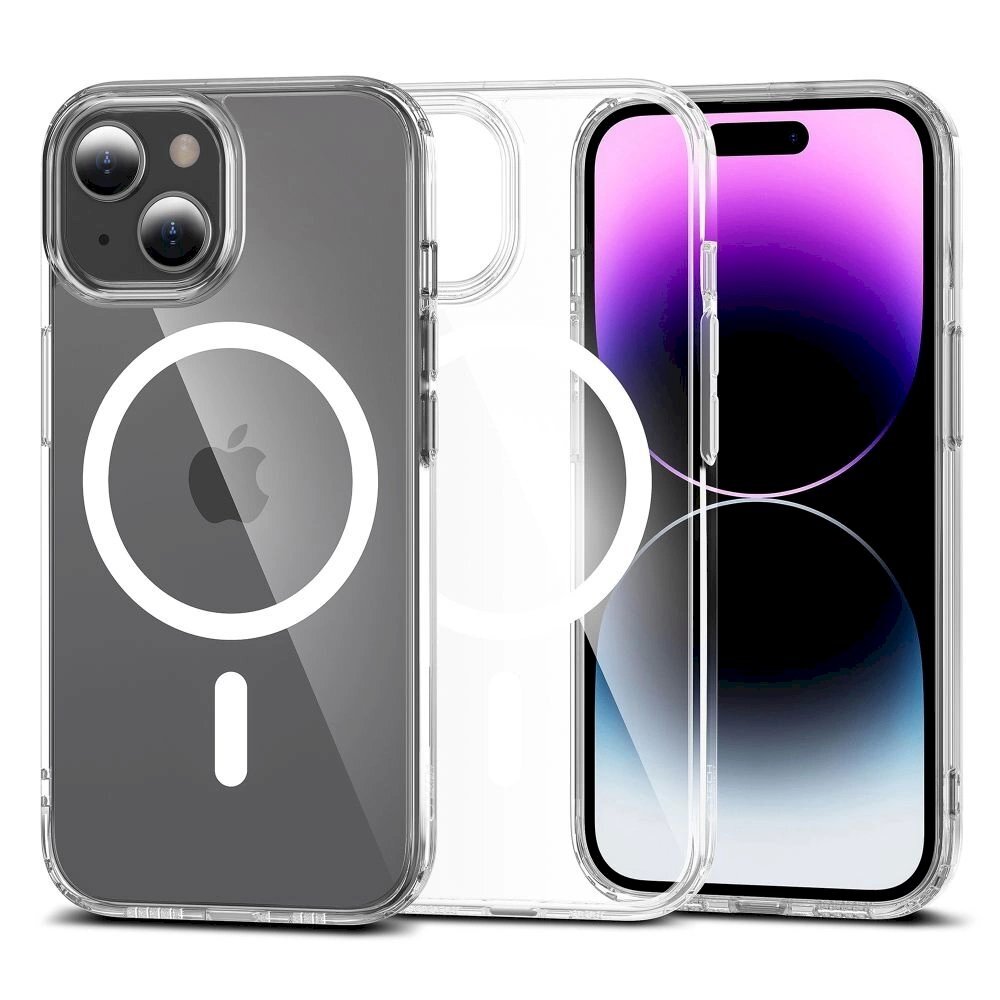 Tech-Protect FlexAir Hybrid MagSafe Dėklas iPhone 15 - Permatomas Tech-Protect FlexAir Hybrid MagSafe Dėklas iPhone 15 - Permatomas