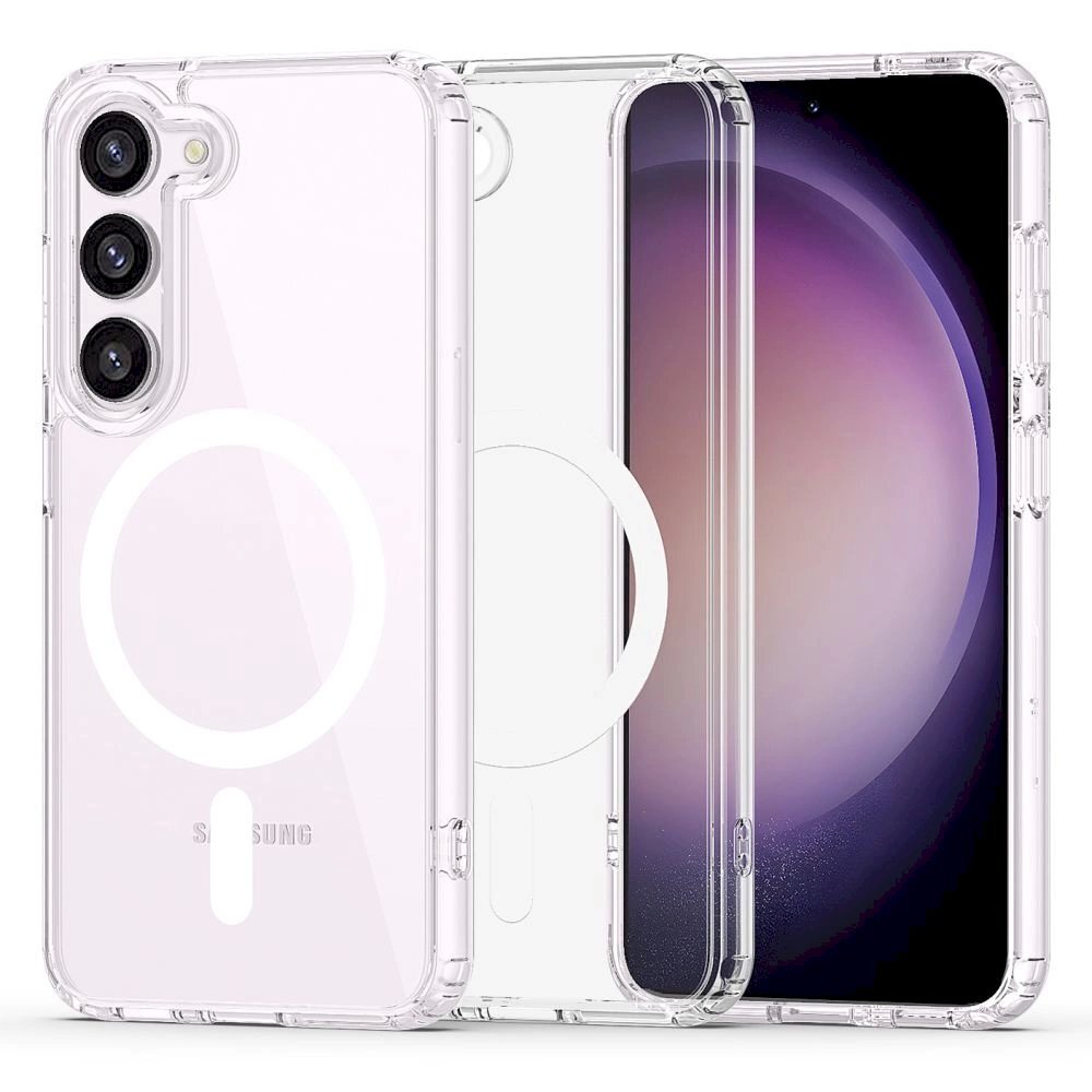 Tech-Protect FlexAir Hybrid MagSafe Dėklas Samsung Galaxy S23 - Permatomas Tech-Protect FlexAir Hybrid MagSafe Dėklas Samsung Galaxy S23 - Permatomas