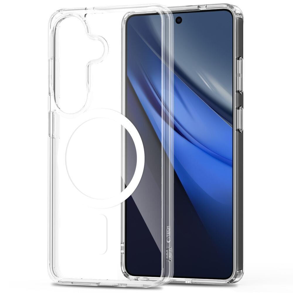 Samsung Galaxy S26 Tech-Protect FlexAir Hybrid MagSafe dėklas – skaidrus 1 Samsung Galaxy S26 Tech-Protect FlexAir Hybrid MagSafe dėklas – skaidrus 1