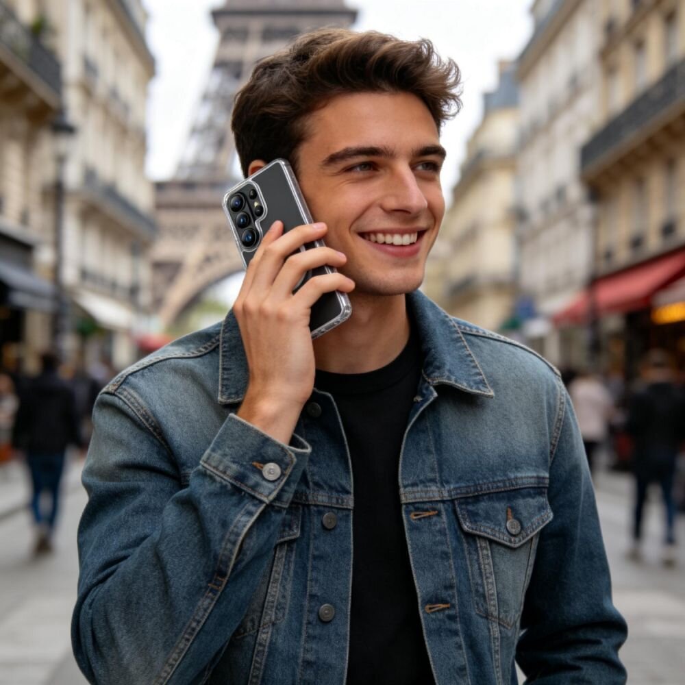 Samsung Galaxy S26 Ultra Tech-Protect FlexAir Hybrid MagSafe dėklas – skaidrus 6 Samsung Galaxy S26 Ultra Tech-Protect FlexAir Hybrid MagSafe dėklas – skaidrus 6