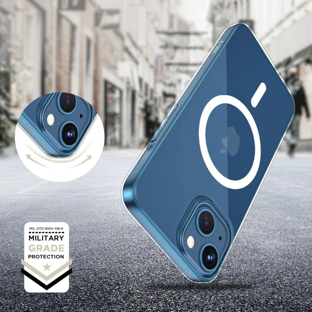 iPhone 13 Mini Tech-Protect FlexAir MagSafe dėklas - skaidrus 1