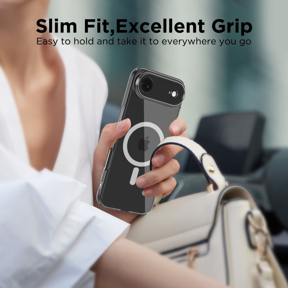 iPhone 17 Air dėklas Tech-Protect FlexAir su MagSafe – skaidrus 3 iPhone 17 Air dėklas Tech-Protect FlexAir su MagSafe – skaidrus 3