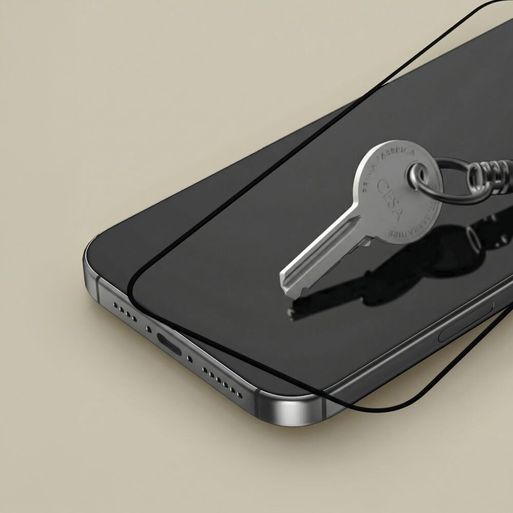 Google Pixel 9A / 20A Tech-Protect Glass Fit+ grūdintas stiklas (2 vnt.) – juodas 2