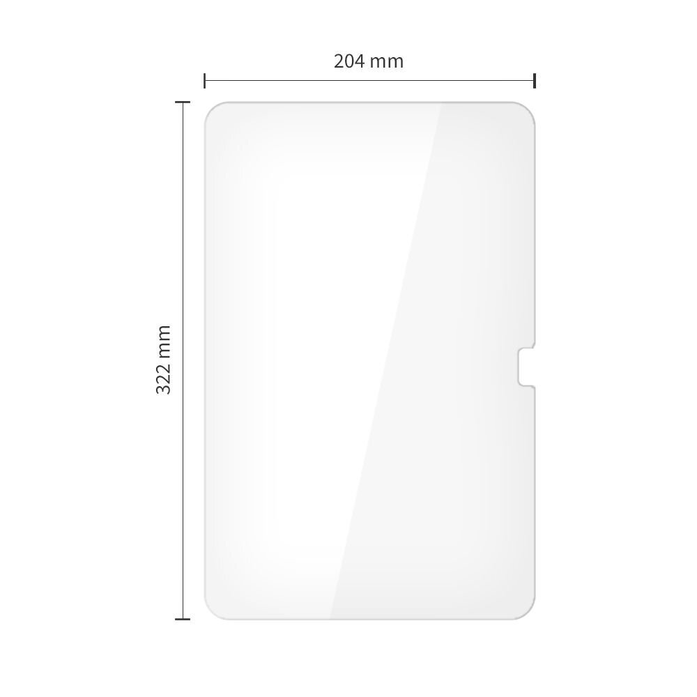 Samsung Galaxy Tab S8 Ultra / S9 Ultra / S10 Ultra / S11 Ultra 14.6 Tech-Protect Glass Fit+ grūdintas stiklas, 2 vnt. – skaidrus 1