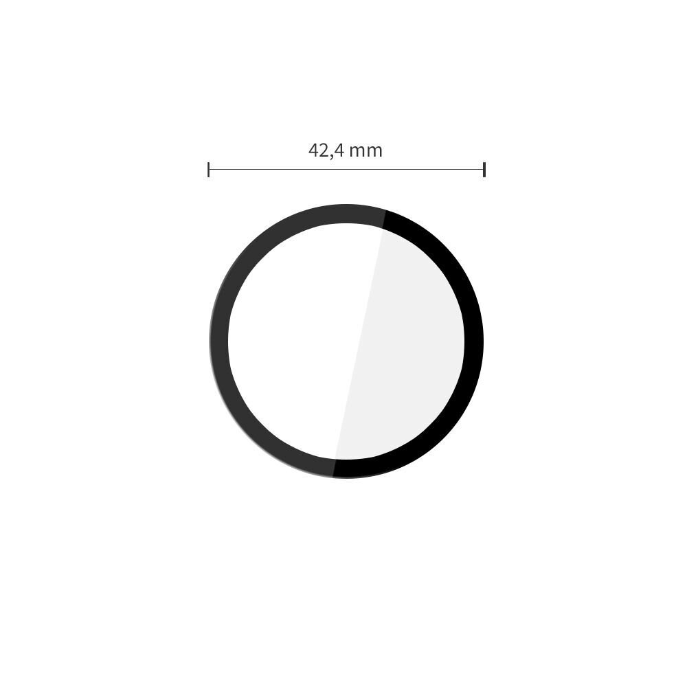 Garmin Venu 4 45mm Tech-Protect Glass Flex+ stiklas (2 vnt.) – juodas 1 Garmin Venu 4 45mm Tech-Protect Glass Flex+ stiklas (2 vnt.) – juodas 1