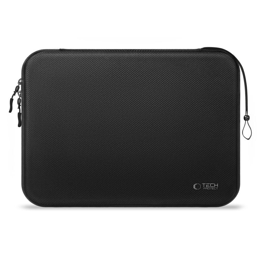 15–16" nešiojamojo kompiuterio Tech-Protect Hardpouch dėklas – juodas 15–16" nešiojamojo kompiuterio Tech-Protect Hardpouch dėklas – juodas
