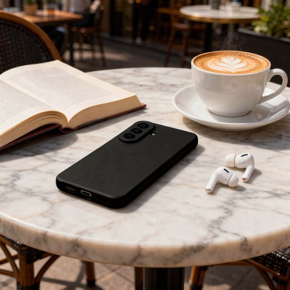 Samsung Galaxy A57 5G Tech-Protect Icon dėklas – juodas 4