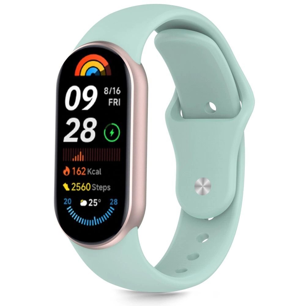 Xiaomi Smart Band 8 / 9 / 10 / NFC Tech-Protect IconBand Air dirželis – mėtų spalvos Xiaomi Smart Band 8 / 9 / 10 / NFC Tech-Protect IconBand Air dirželis – mėtų spalvos