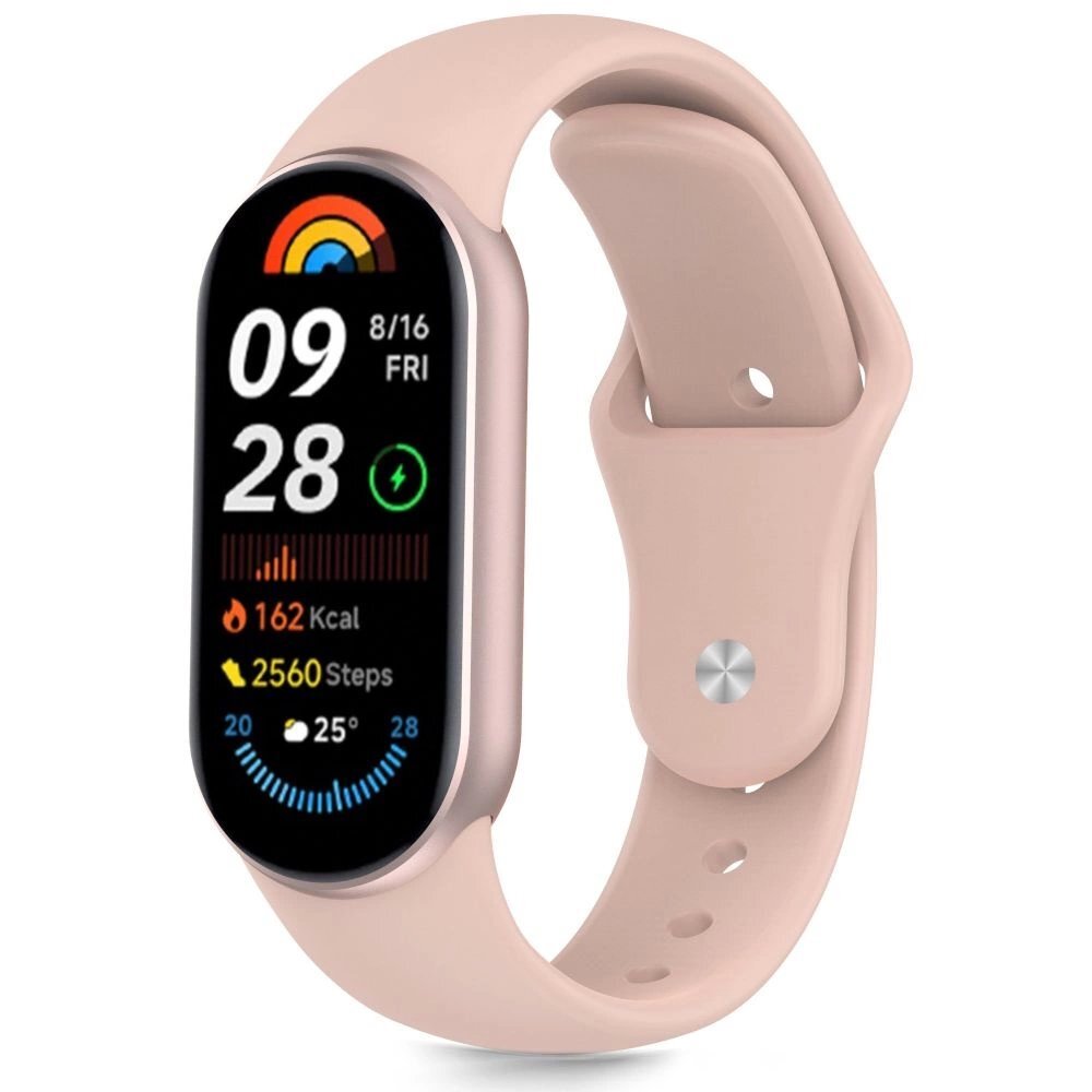 Xiaomi Smart Band 8 / 9 / 10 / NFC Tech-Protect IconBand Air dirželis – rožinis Xiaomi Smart Band 8 / 9 / 10 / NFC Tech-Protect IconBand Air dirželis – rožinis