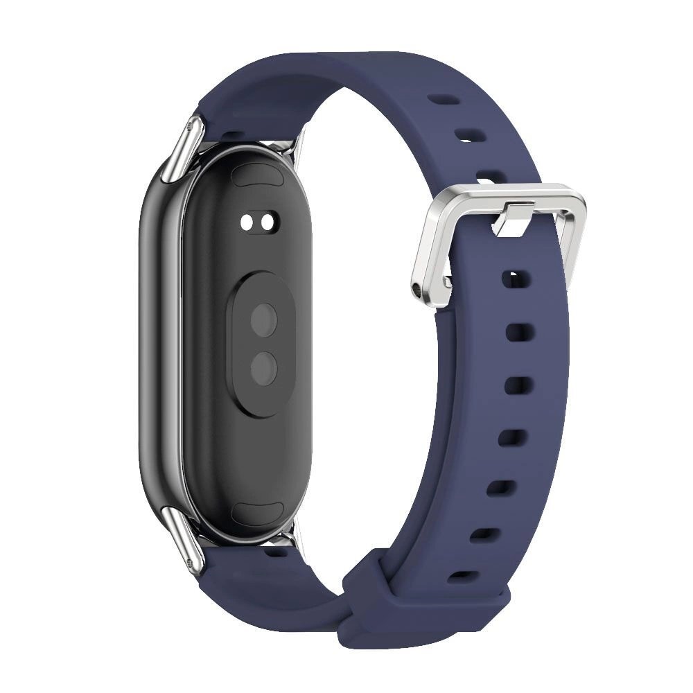 Xiaomi Smart Band 8 / 9 / 10 / NFC Tech-Protect IconBand Classic dirželis – tamsiai mėlynas 1 Xiaomi Smart Band 8 / 9 / 10 / NFC Tech-Protect IconBand Classic dirželis – tamsiai mėlynas 1
