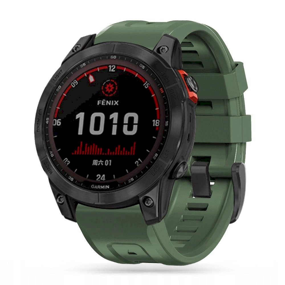 Tech-Protect Apyraknė Garmin Fenix 3 / 5X / 3HR / 5X Plus / 6X / 6X Pro / 7X - žalias 1 Tech-Protect Apyraknė Garmin Fenix 3 / 5X / 3HR / 5X Plus / 6X / 6X Pro / 7X - žalias 1