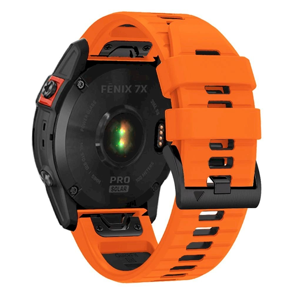 Tech-Protect IconBand Pro Apyrankė Garmin Fenix 3 / 5X / 3HR / 5X Plus / 6X / 6X Pro / 7X - Orange Juodas 2 Tech-Protect IconBand Pro Apyrankė Garmin Fenix 3 / 5X / 3HR / 5X Plus / 6X / 6X Pro / 7X - Orange Juodas 2